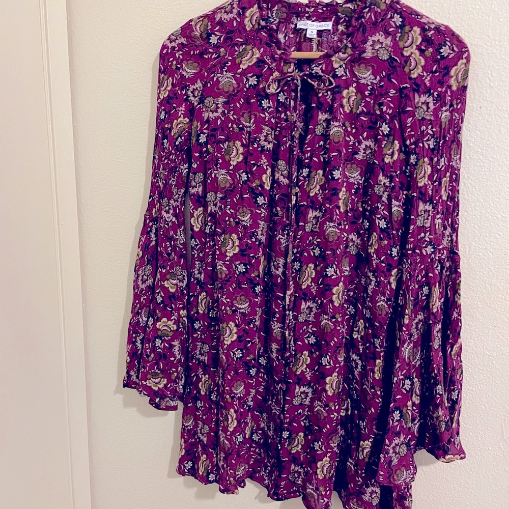 Bohemian Paisley Tunic - Picture 2 of 4